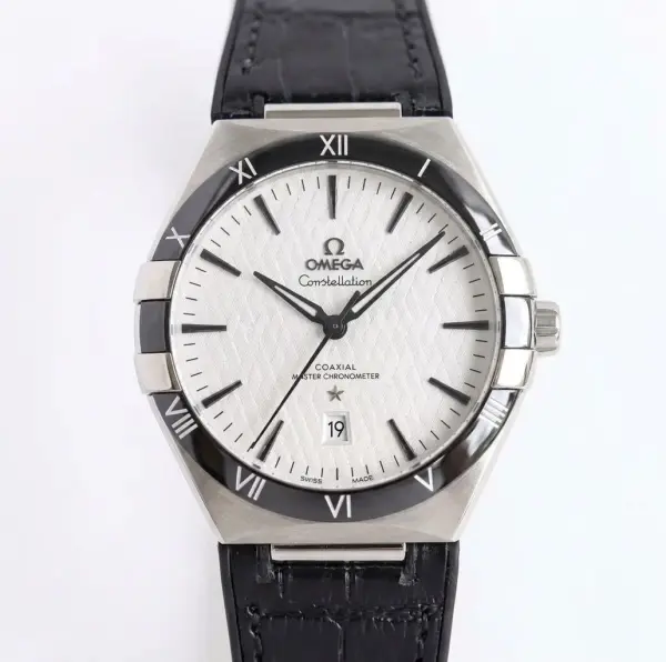 OMEGA CONSTELLATION - RUBBER - WHITE DIAL - MQ image 0
