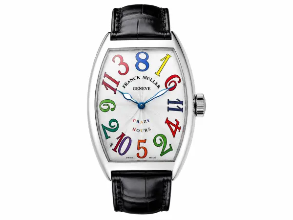 FRANCK MULLER CRAZY HOURS WHITE DIAL R  image 0