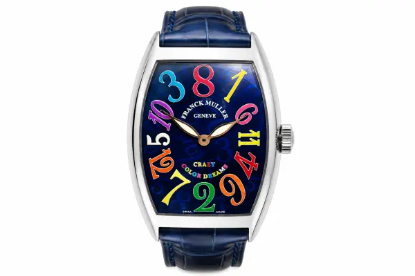 FRANCK MULLER CRAZY HOURS NAVY R  image 0