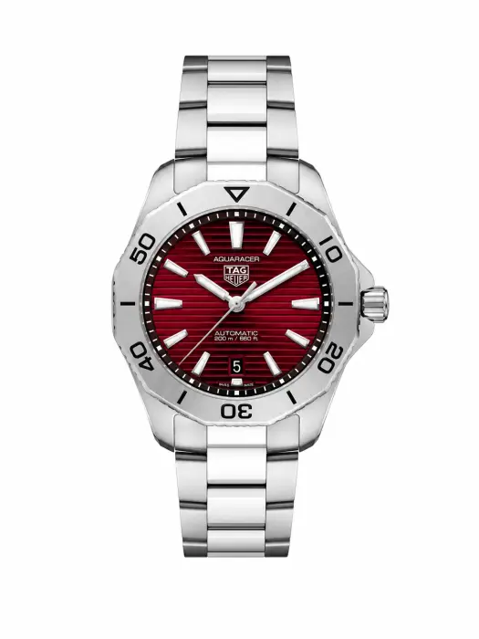 TAG Heuer Aquaracer burgundy  DIAL - MQ image 0