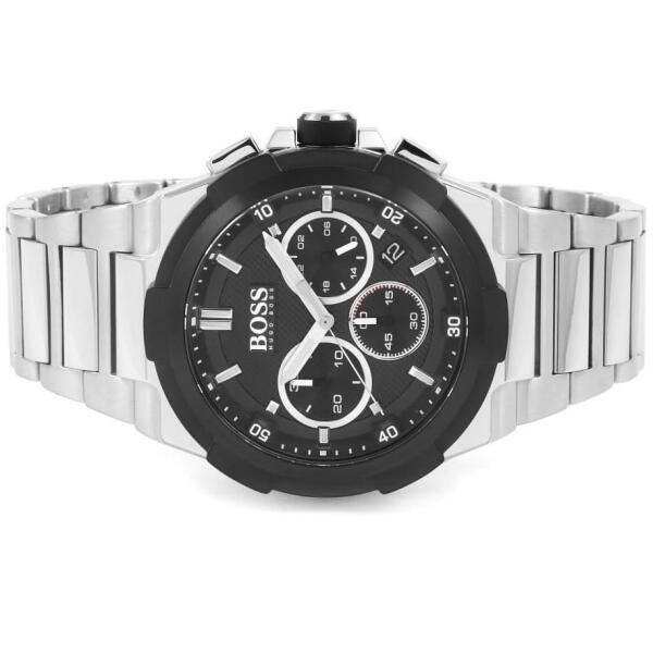 BOSS METAL SILVER - BLACK DIAL image 1