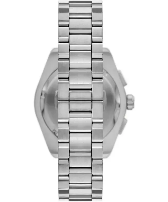 EMPORIO ARMANI METAL SILVER - GREEN DIAL image 1
