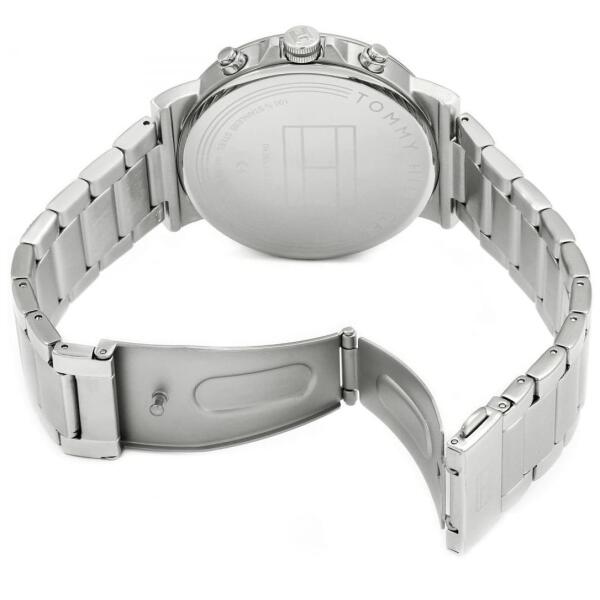 TOMMY METAL SILVER - BLACK DIAL - CHRONOGRAPH  image 3