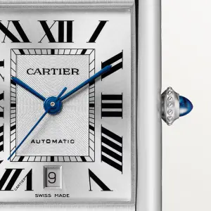 Tank Must de Cartier / silver white dial  image 3
