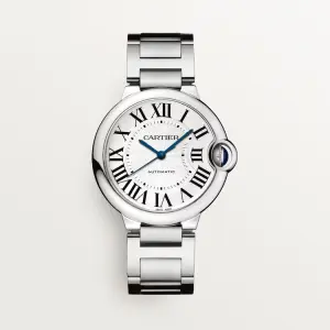 CARTIER  BALLON BLUE SILVER _ MEDIUM SIZE 36MM image 0