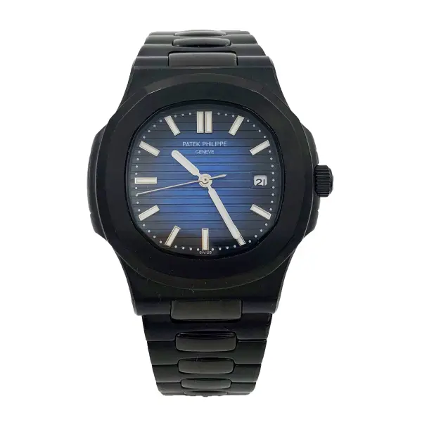 PATEK PHILIPPE NAUTILUS ALL BLACK (NAVY) - MQ image 0