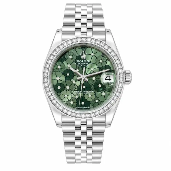 ROLEX - GREEN DIAL - DIAMOND MARKS - J (Z) - MQ image 0