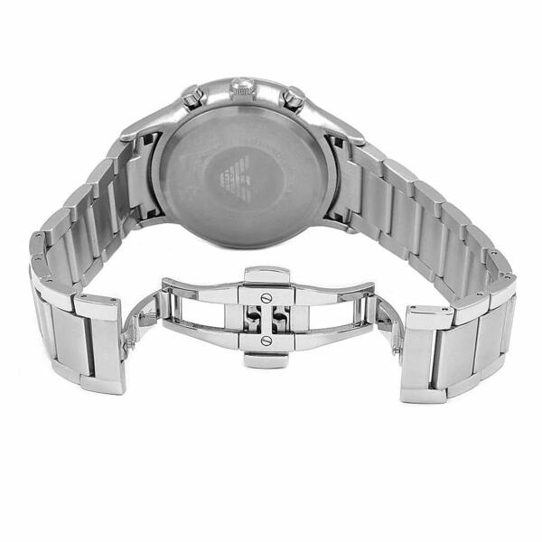ARMANI SILVER - NAVY DIAL- CRONOGRAPH image 3