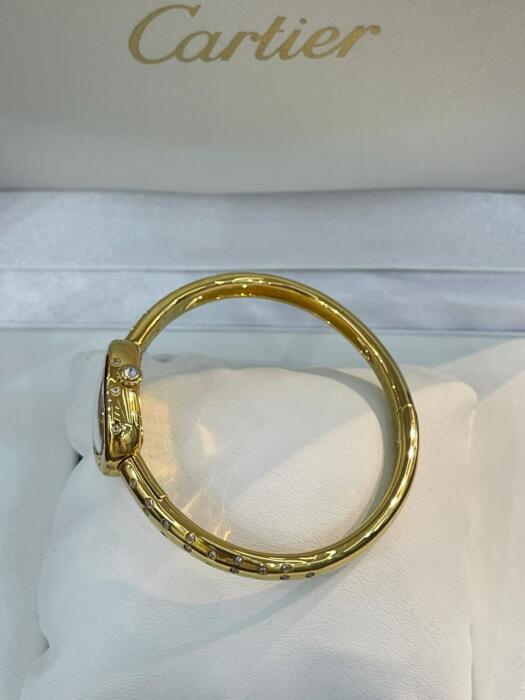 Cartier Baignoire polka dot bangle (GOLD PLATED) - SC image 5