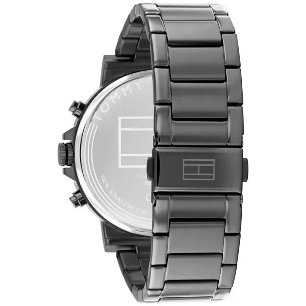 TOMMY HILFIGER METAL BLACK - BLACK DIAL - CHRONOGRAPH image 2