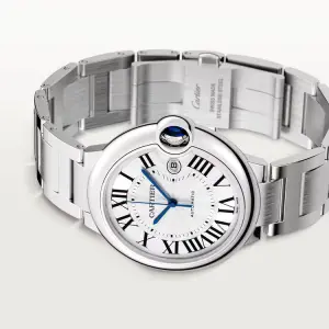 CARTIER  BALLON BLUE SILVER _ LARGE SIZE  image 2