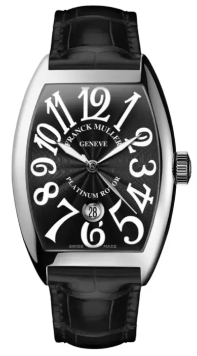 FRANK MULLER FRANCK BLACK DIAL  MULLER CENTREE DURVED - R image 0