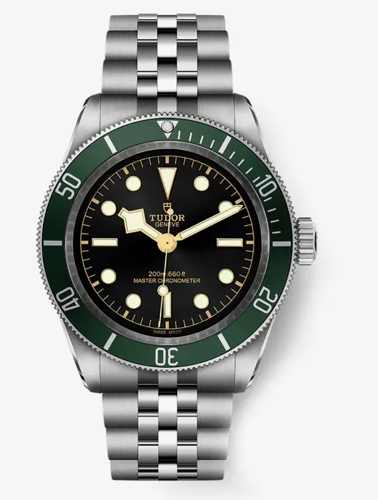 Tudor Black Bay 58 WITH green bezel and a jubilee-style bracelet. image 0