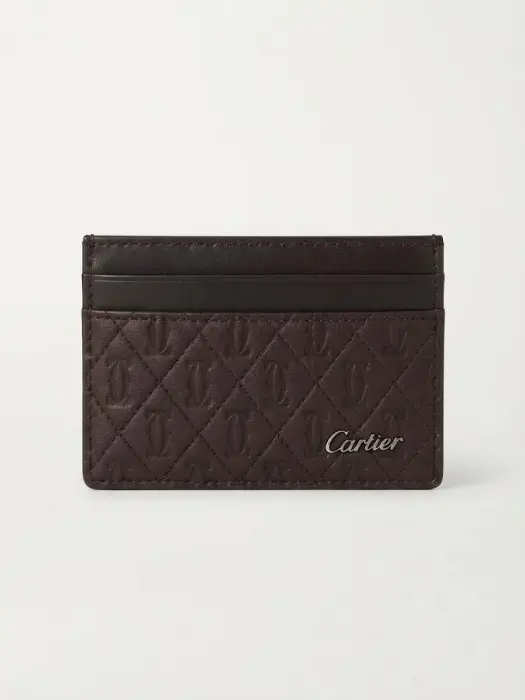 CARTIER BROWN CARD HOLDER image 0