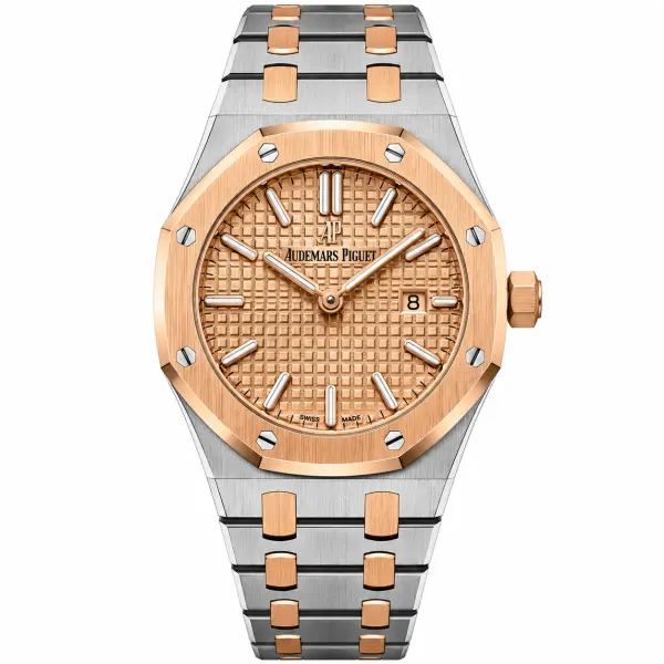 AUDMARS PIGUET Royal Oak Lady Quartz TOW TONE PINK   dial - SC image 0
