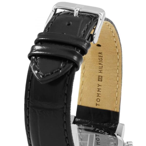 TOMMY BLACK LEATHER - BLACK DIAL CHRONOGRAPH 1791401 image 3