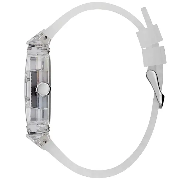 GUESS RUBBER WHITE - MULTI COLOR DIAL  image 2
