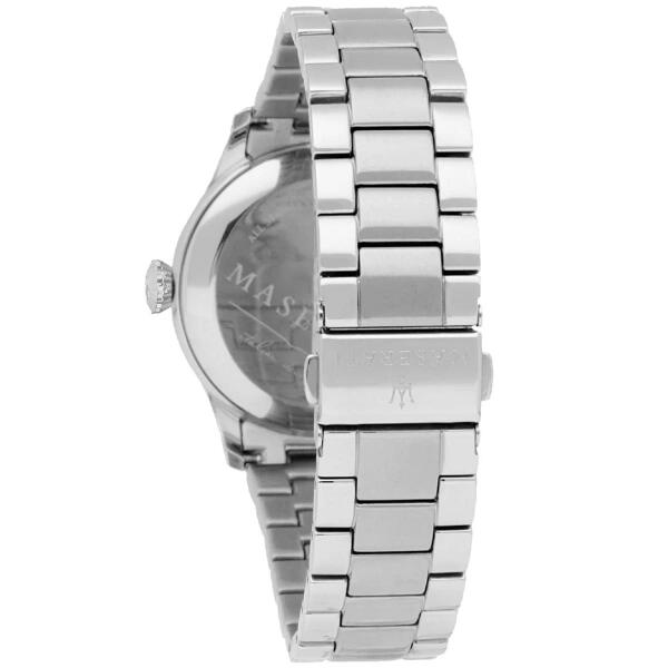 MASERATI SILVER METAL - BLACK DIAL - ROSE GOLD ACCENT  image 4