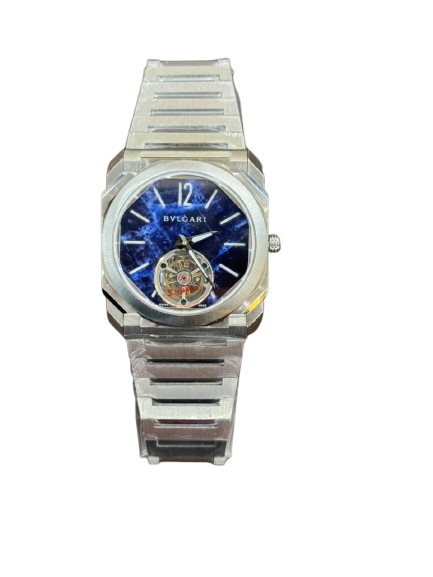 BVLGARI Octo Finissimo TOURBILON - BLUER THUNDER DIAL - MQ image 0