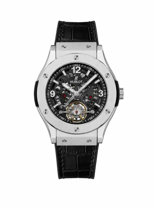 Hublot Classic Fusion Tourbillon - Leather  black- MQ image 0