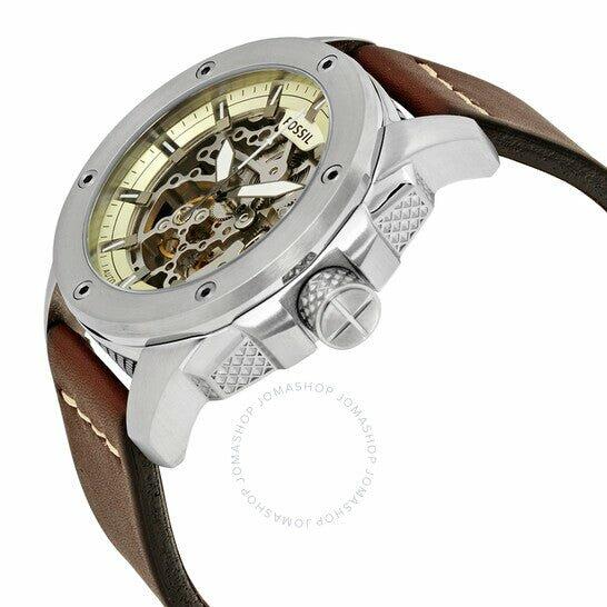 FOSSIL LEATHER BROWN - AUTOMATIC image 1