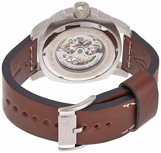 FOSSIL LEATHER BROWN - AUTOMATIC image 3