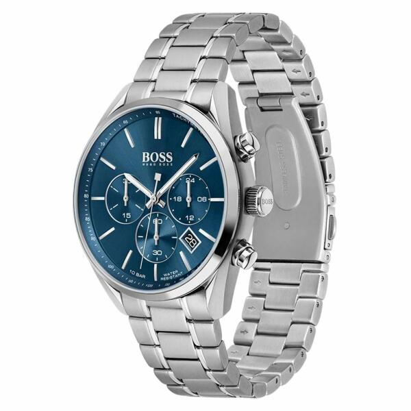 BOSS METAL SILVER - NAVY DIAL-1513818 image 1