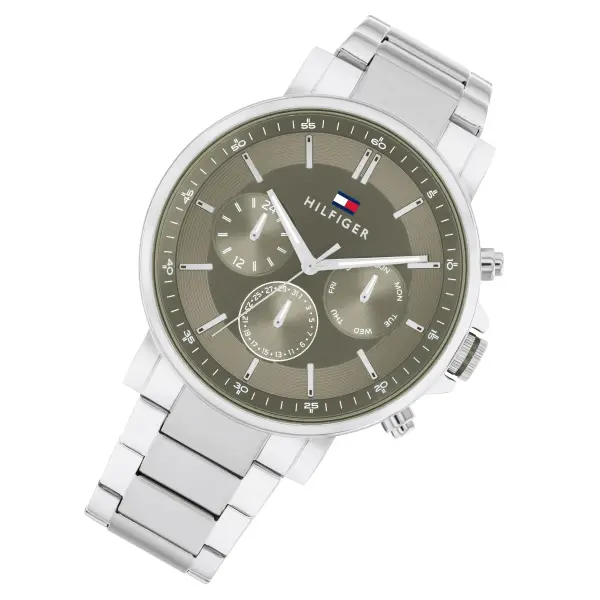  TOMMY HILFIGER METAL SILVER - CHRONOGRAPH 1710587 image 2