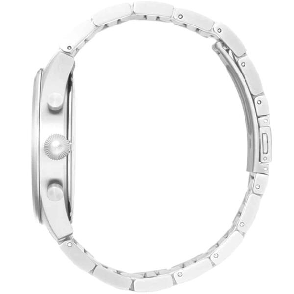 BOSS SILVER - BLUE DIAL - WHITE CRONOGRAPH image 2