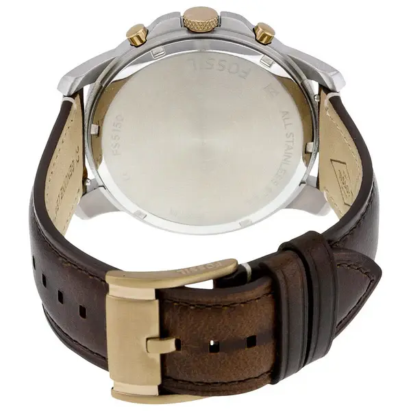 FOSSIL HAVAN LEATHER - BLUE DIAL - image 2