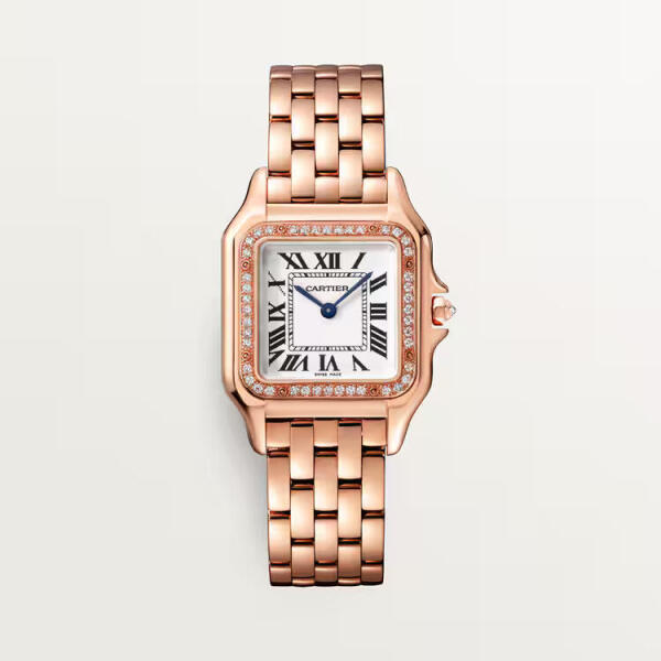 CARTIER SMALL  ROSE GOLD - DIAMOND FRAME  - MQ image 0