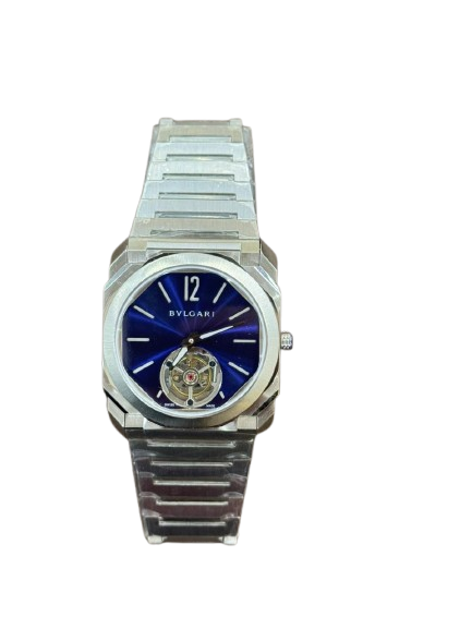  BVLGARI Octo Finissimo TOURBILON - BLUER DIAL - MQ image 0