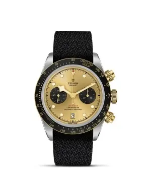 Tudor Black Bay gold Chronograph yellow dial  image 0