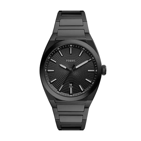 Fossil EVERETT  FS5824 Men's Watch Black, Black, Bracelet Type image 0