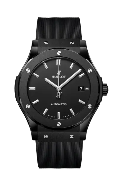 HUBLOT CLASSIC FUSION - RUBBER FULL BLACK - AUTOMATIC - MQ image 0