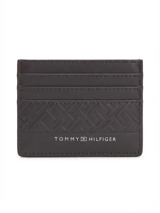 TOMMY CARD HOLDER BROWN image 0