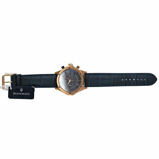 MASERATI LEATHER NAVY FRAME ROSE GOLD image 3
