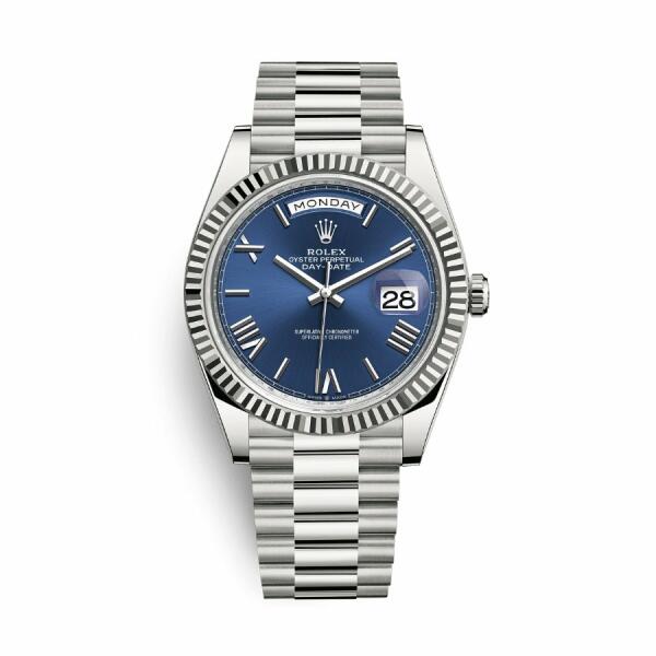 ROLEX DAY-DATE BLUE DIAL (Z) - MQ image 0