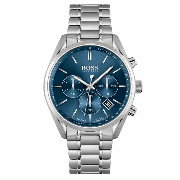 BOSS METAL SILVER - NAVY DIAL-1513818 image 0