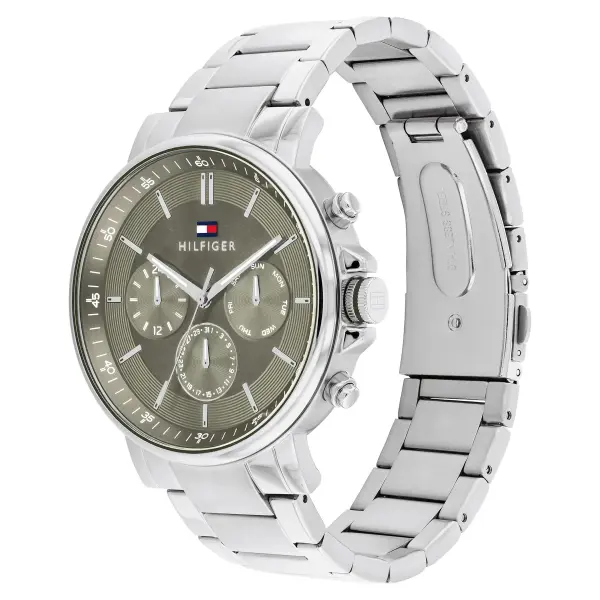  TOMMY HILFIGER METAL SILVER - CHRONOGRAPH 1710587 image 1