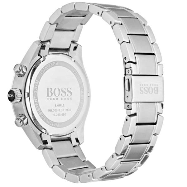BOSS SILVER METAL - BLUE DIAL - CRONOGRAPH image 2