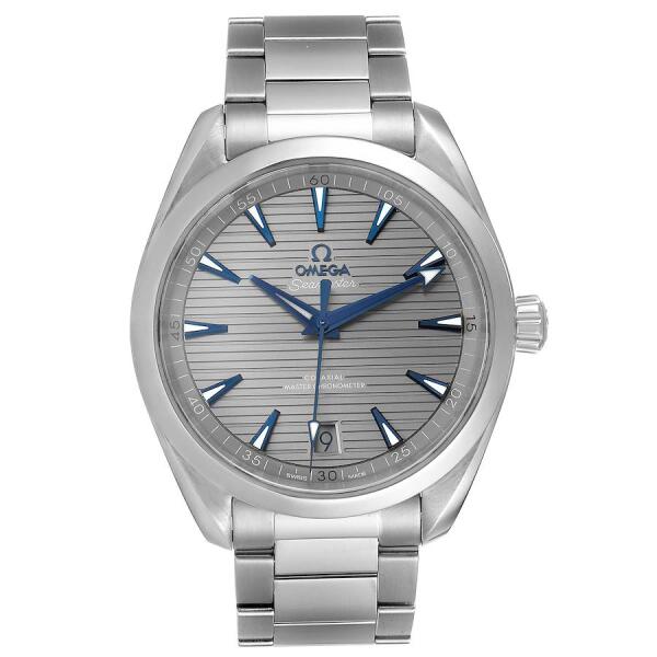 OMEGA AQUA TERA SILVER METAL - GRAY DIAL - MQ image 0