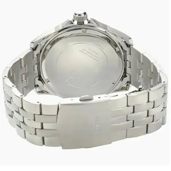 GUESS SILVER METAL - BLACK DIAL - WHITE CHRONOGRAPH  image 4