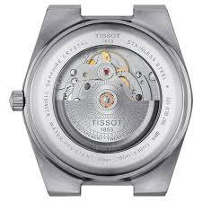 tissot men's gentleman watch WHITE DIAL image 1