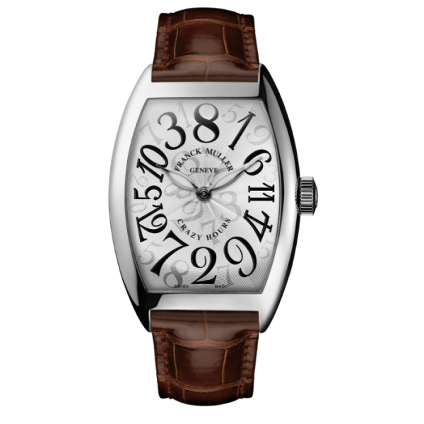 Franck Muller Crazy Hours BROWN LEATHER - Rose Gold FRAME - R image 0