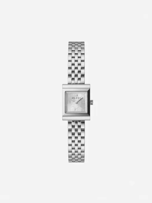 GUCCI FOR HER SILVER WITH WHITE DIAL  image 0