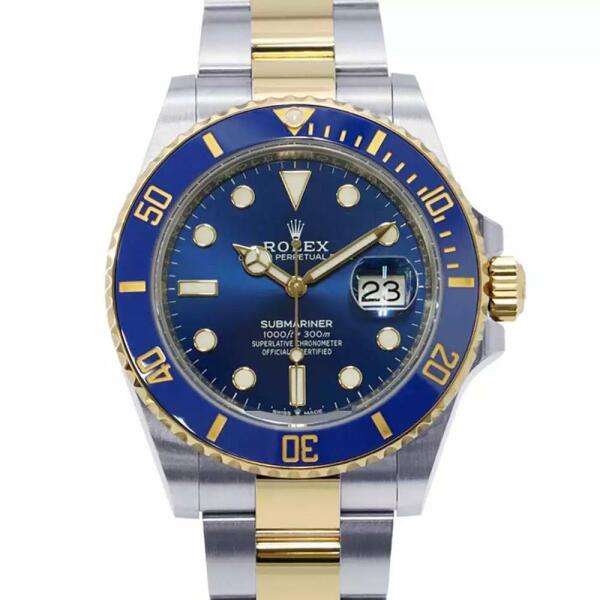 ROLEX SUBMARINER TWO TONE (BLUE) - MQ image 0