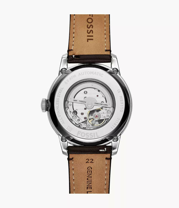 FOSSIL LEATHER BROWN - AUTOMATIC image 2