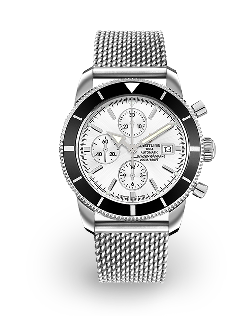 BREITLING SUPEROCEAN HERITAGE (DATE) WHITE DIAL - MQ image 0