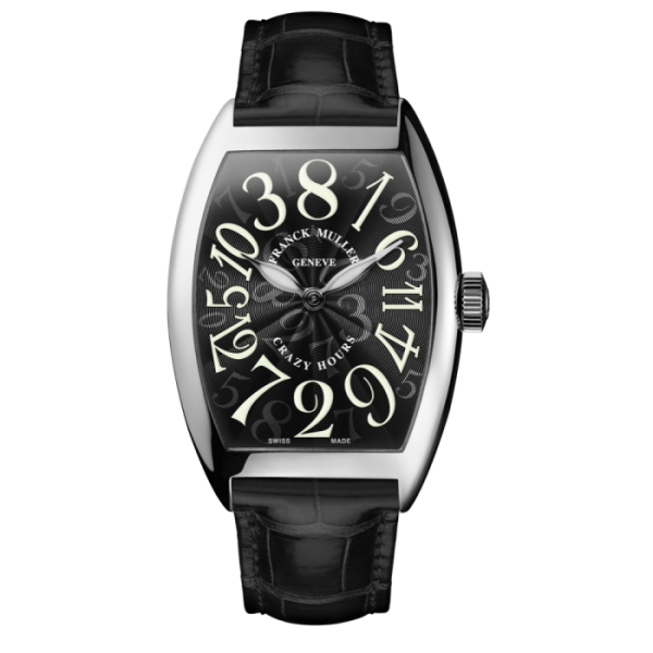 FRANCK MULLER CRAZY HOUR FULL BLACK - SILVER FRAME - R image 0